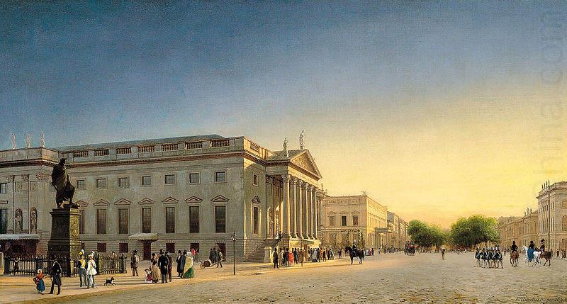 Berlin, Opernhaus und Unter den Linden, Eduard Gaertner